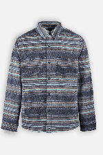 Oxbow Frontier Men's Fleece Overshirt | Deep Marine | Surfwax