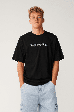RipCurl Search Series Vc Credo Vyriški Marškinėliai | Black | Surfwax
