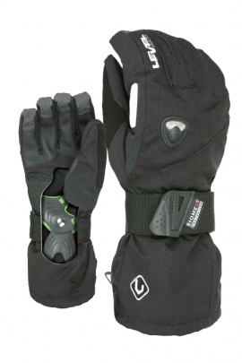 Level Fly Men's Gloves With Slidinėjimo Pirštinės Su Riešo Apsaugomis| Surfwax Surf stiliaus aprangos parduotuvė nuo 2010